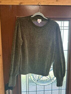 LuLaRoe Forest Green Crew Neck Sweater